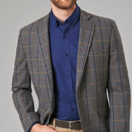 Quebec Slim Fit Tweed Jacket Miniaturansicht