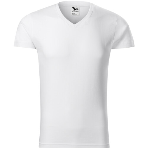 Slim Fit V-neck T-Shirt Herren Miniaturansicht