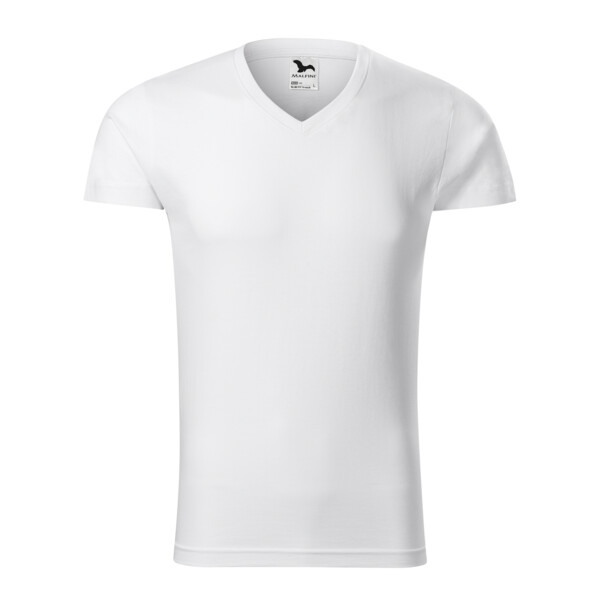 Slim Fit V-neck T-Shirt Herren Miniaturansicht