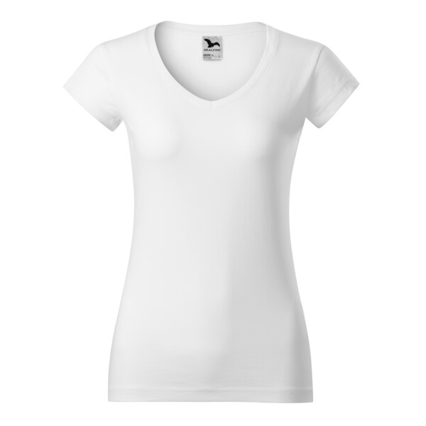 Fit V-neck T-Shirt Damen Miniaturansicht