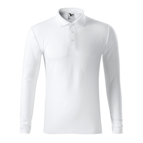 Pique Polo LS Polohemd Herren Miniaturansicht