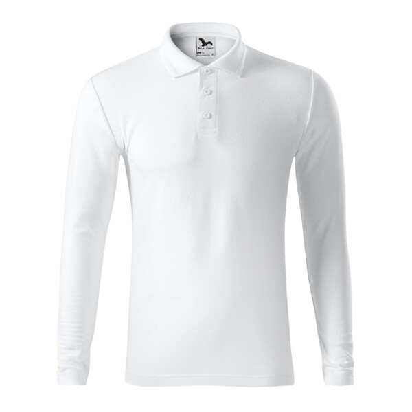 Pique Polo LS Polohemd Herren Miniaturansicht