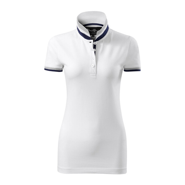 Collar Up Polohemd Damen Miniaturansicht