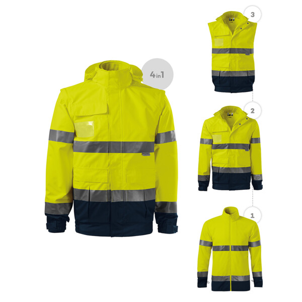 HV Guard 4 in 1 Jacke unisex Miniaturansicht