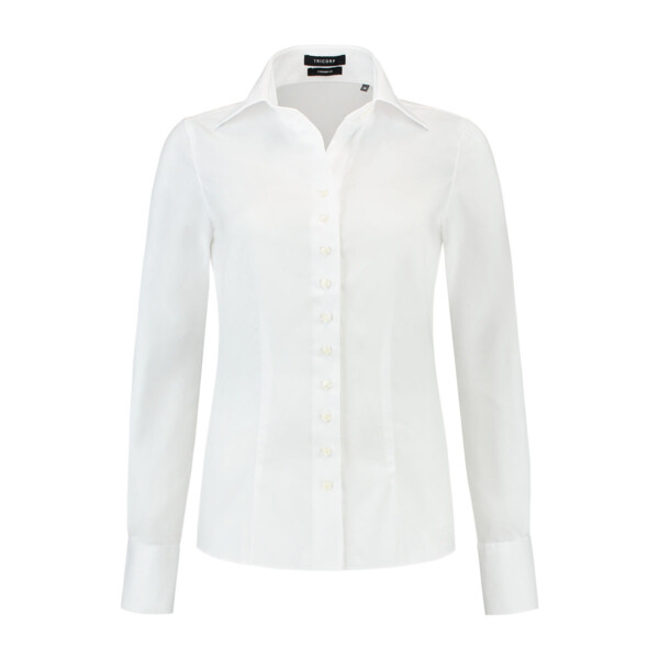 Fitted Blouse Hemd Damen Miniaturansicht