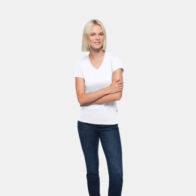HAKRO Damen V-Shirt Classic Miniaturansicht