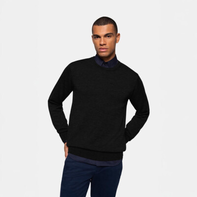 HAKRO Pullover Merino-Wolle Miniaturansicht