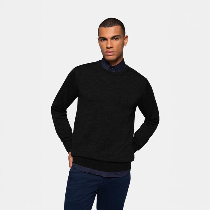 HAKRO Pullover Merino-Wolle Miniaturansicht