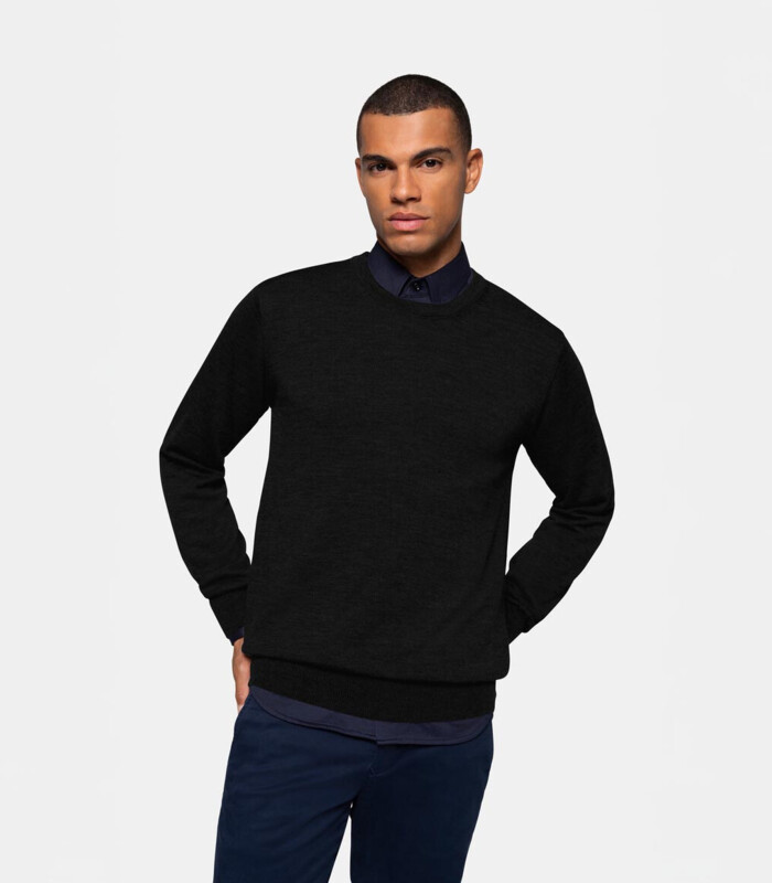 HAKRO Pullover Merino-Wolle Miniaturansicht