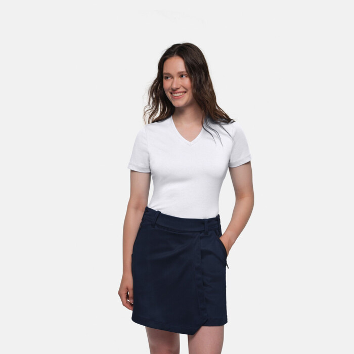 HAKRO COTTON TEC® Damen V-Shirt Miniaturansicht