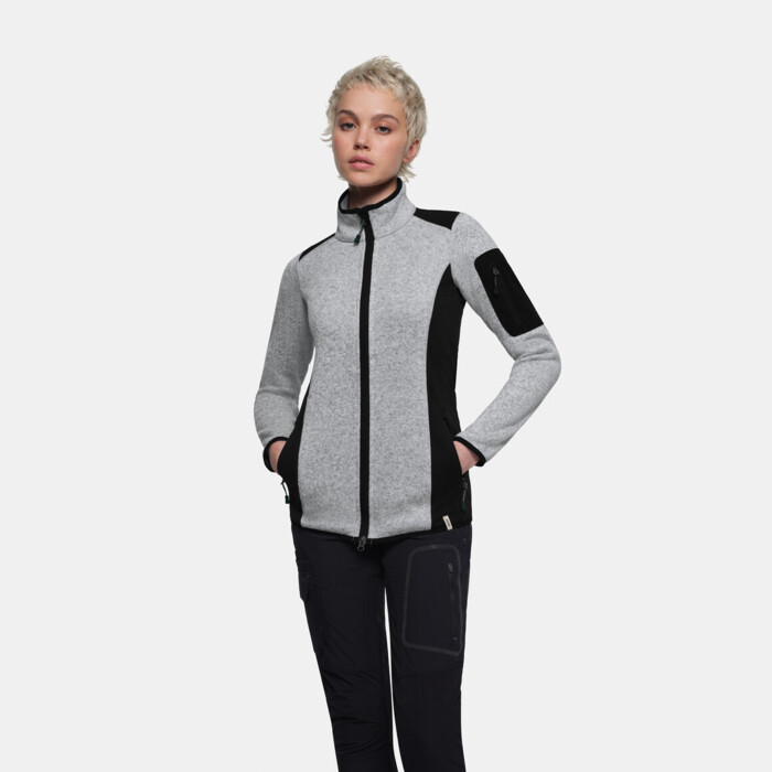 HAKRO Damen Strickfleecejacke Miniaturansicht