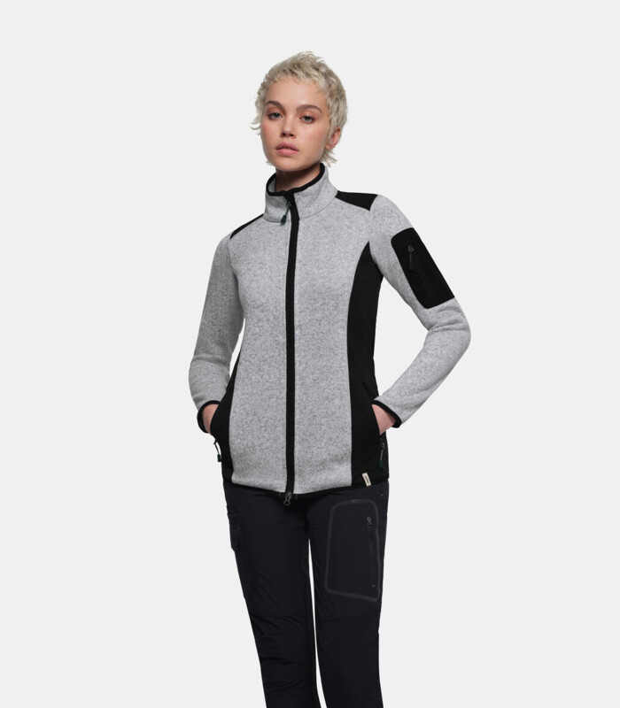 HAKRO Damen Strickfleecejacke Miniaturansicht