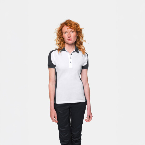 HAKRO Damen Poloshirt Contrast MIKRALINAR® Miniaturansicht