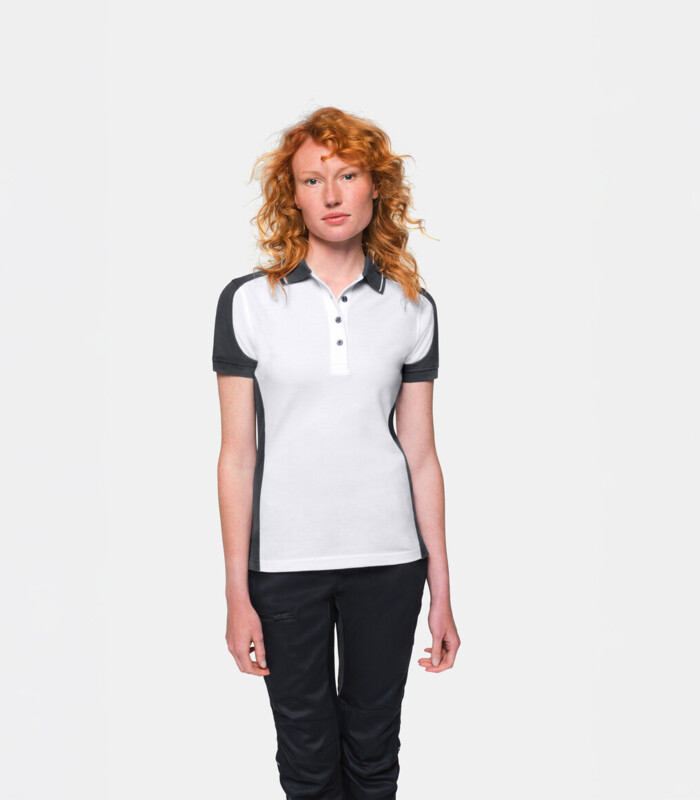 HAKRO Damen Poloshirt Contrast MIKRALINAR® Miniaturansicht