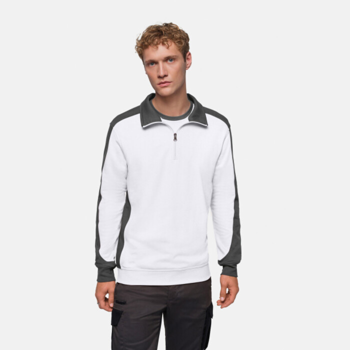 HAKRO Zip-Sweatshirt Contrast MIKRALINAR® Miniaturansicht
