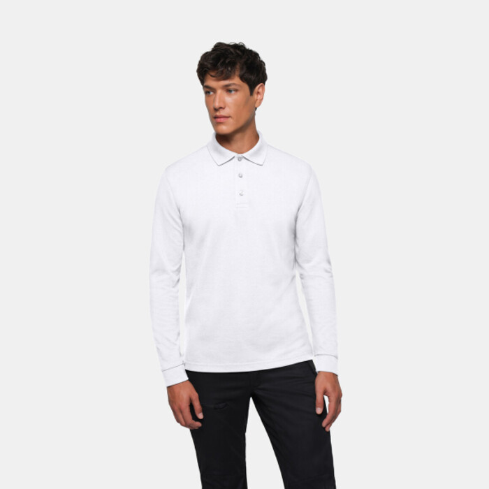 HAKRO Longsleeve-Poloshirt MIKRALINAR® Miniaturansicht