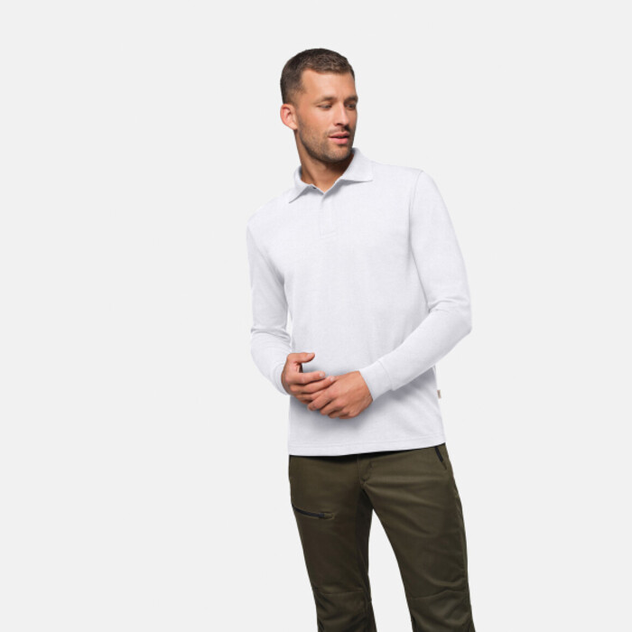 HAKRO Longsleeve-Poloshirt MIKRALINAR® HACCP Miniaturansicht