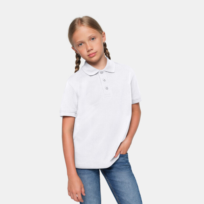 HAKRO Kinder Poloshirt Bio-Baumwolle Miniaturansicht