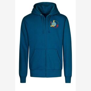 X.O Hoody Jacket Men Petrol Miniaturansicht