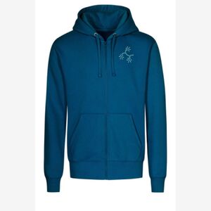 X.O Hoody Jacket Men Petrol Miniaturansicht