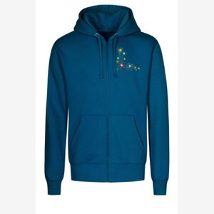 X.O Hoody Jacket Men Petrol Miniaturansicht