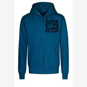 X.O Hoody Jacket Men Petrol Miniaturansicht
