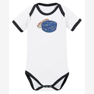 Contrast Organic Baby Body SSL kurzarm aus Bio-Baumwolle Miniaturansicht