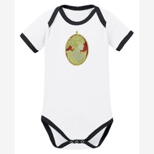 Contrast Organic Baby Body SSL kurzarm aus Bio-Baumwolle Miniaturansicht