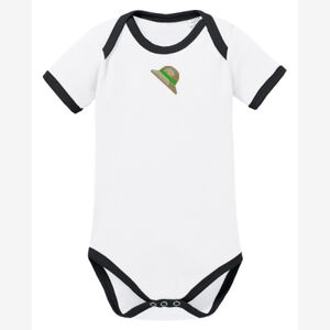 Contrast Organic Baby Body SSL kurzarm aus Bio-Baumwolle Miniaturansicht