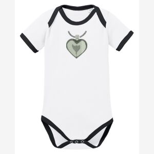 Contrast Organic Baby Body SSL kurzarm aus Bio-Baumwolle Miniaturansicht