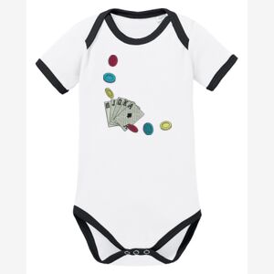Contrast Organic Baby Body SSL kurzarm aus Bio-Baumwolle Miniaturansicht