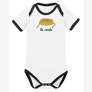 Contrast Organic Baby Body SSL kurzarm aus Bio-Baumwolle Miniaturansicht