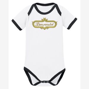 Contrast Organic Baby Body SSL kurzarm aus Bio-Baumwolle Miniaturansicht