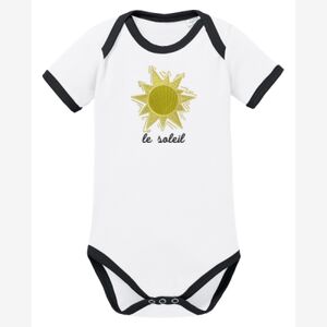 Contrast Organic Baby Body SSL kurzarm aus Bio-Baumwolle Miniaturansicht