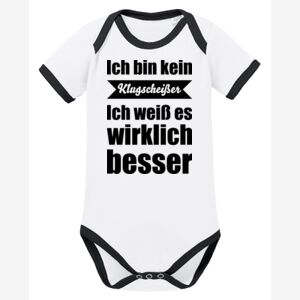 Contrast Organic Baby Body SSL kurzarm aus Bio-Baumwolle Miniaturansicht
