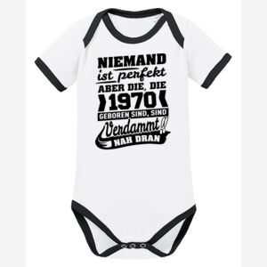 Contrast Organic Baby Body SSL kurzarm aus Bio-Baumwolle Miniaturansicht
