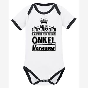 Contrast Organic Baby Body SSL kurzarm aus Bio-Baumwolle Miniaturansicht