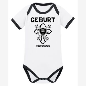 Contrast Organic Baby Body SSL kurzarm aus Bio-Baumwolle Miniaturansicht