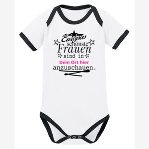 Contrast Organic Baby Body SSL kurzarm aus Bio-Baumwolle Miniaturansicht