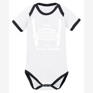 Contrast Organic Baby Body SSL kurzarm aus Bio-Baumwolle Miniaturansicht