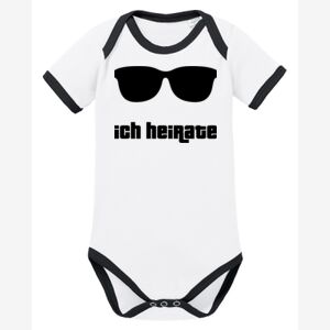 Contrast Organic Baby Body SSL kurzarm aus Bio-Baumwolle Miniaturansicht