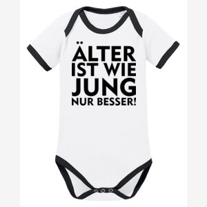 Contrast Organic Baby Body SSL kurzarm aus Bio-Baumwolle Miniaturansicht