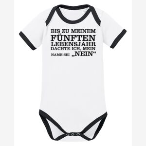 Contrast Organic Baby Body SSL kurzarm aus Bio-Baumwolle Miniaturansicht