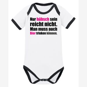 Contrast Organic Baby Body SSL kurzarm aus Bio-Baumwolle Miniaturansicht