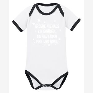 Contrast Organic Baby Body SSL kurzarm aus Bio-Baumwolle Miniaturansicht