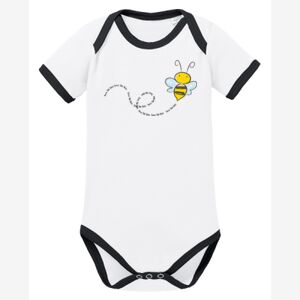 Contrast Organic Baby Body SSL kurzarm aus Bio-Baumwolle Miniaturansicht