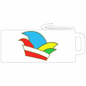 Keramiktasse Lena weiß glänzend Miniaturansicht
