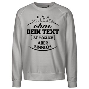 Unisex Basic Sweatshirt Pullover Miniaturansicht